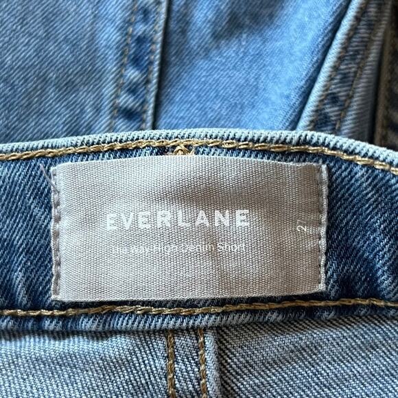 Everlane High Rise Denim Shorts The Way High Short Size 27 - Picture 11 of 12